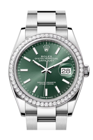 rolex datejust 36mm fluted bezel