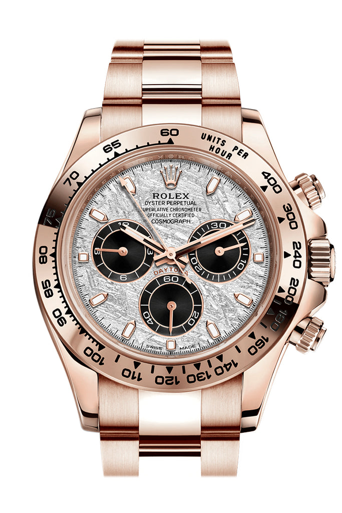 Rolex Cosmograph Daytona Meteorite Dial Rose Gold Men's Watch 116519LN