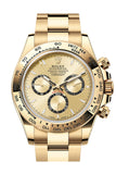 Rolex Daytona 40 Golden Dial Yellow Gold Mens Watch 126508