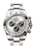 Rolex Daytona 40 Steel and Bright Black Dial White Gold Mens Watch 126509