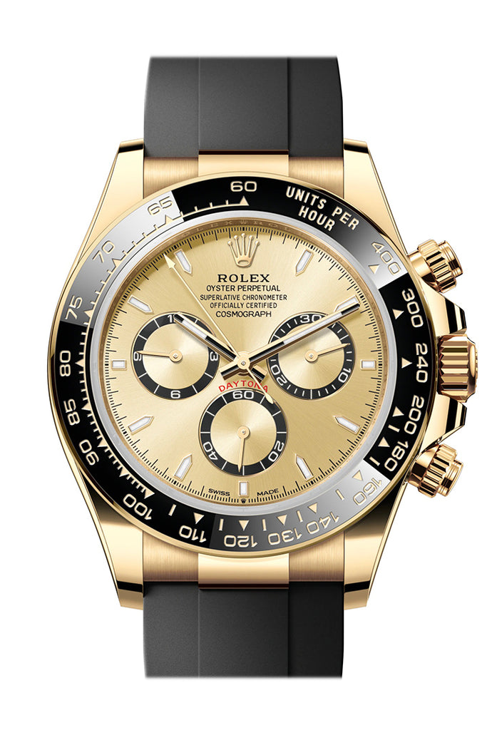 Rolex Daytona 40 Golden Dial Yellow Gold Mens Watch  126518LN