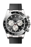 Rolex Daytona 40 Black Steel Dial White Gold Mens Watch 126519LN