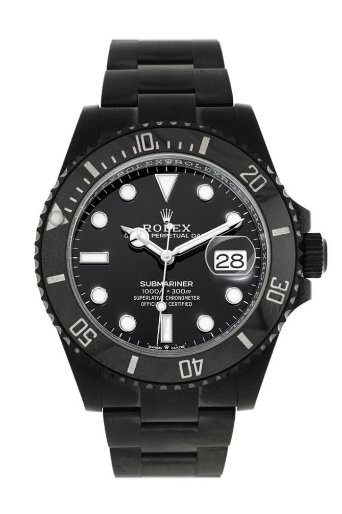 Rolex Custom Black PVD New York WatchGuyNYC