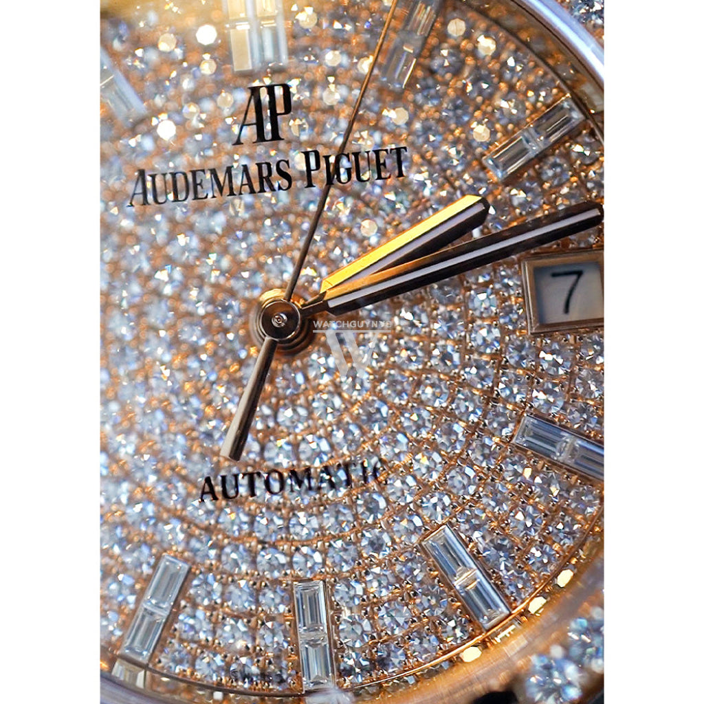 Audemars Piguet Royal Oak Silver Dial Automatic Ladies Watch 15452Or.zz.1258Or.02
