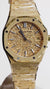 Audemars Piguet 77450BA.GG.1361BA.01 Royal Oak 34 Frosted Yellow gold-plated crystal sand finished dial
