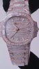 Patek Philippe Nautilus Diamond Rose Gold Watch 7118/1450R-001