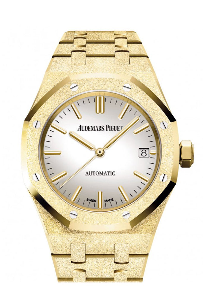 Audemars Piguet Royal Oak Frosted Gold Selfwinding Watch 15454Ba.gg.1259Ba.02