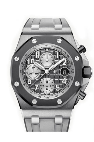Audemars Piguet Royal Oak Offshore Chronograph Ghost Automatic Grey Dial Men s Watch 26470IO.OO.A006CA.01 WatchGuyNYC