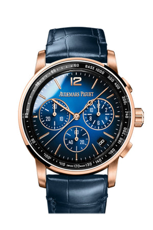 Audemars Piguet Code 11.59 41 Chronograph Rose Gold Blue Dial 26393OR.OO.A028CR.01