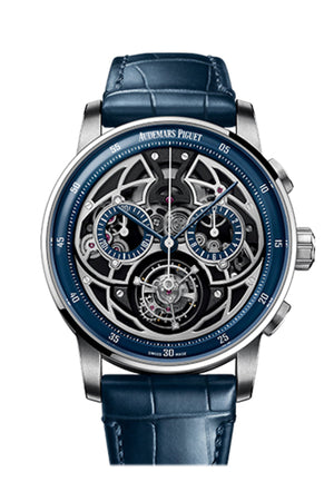 Audemars Piguet Code 11.59 41 Flying Tourbillon Chronograph Limited Edition of 50 18k White Gold 26399BC.OO.D321CR.01