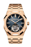 Audemars Piguet Royal Oak Flying Tourbillon Rose Gold Watch 26730OR.OO.1320OR.01 DCM