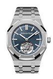 Audemars Piguet Royal Oak 41 Sandblasted smoked blue dial Titanium Watch 26730TI.OO.1320TI.01