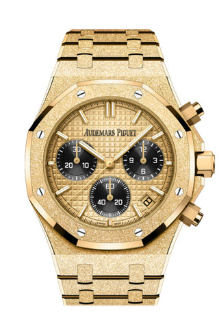 Audemars Piguet Royal Oak 41 Yellow gold-toned dial Hammered 18