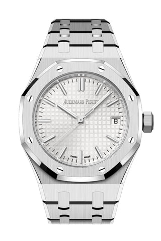 Audemars Piguet Royal Oak 37 Silver-toned dial Stainless steel