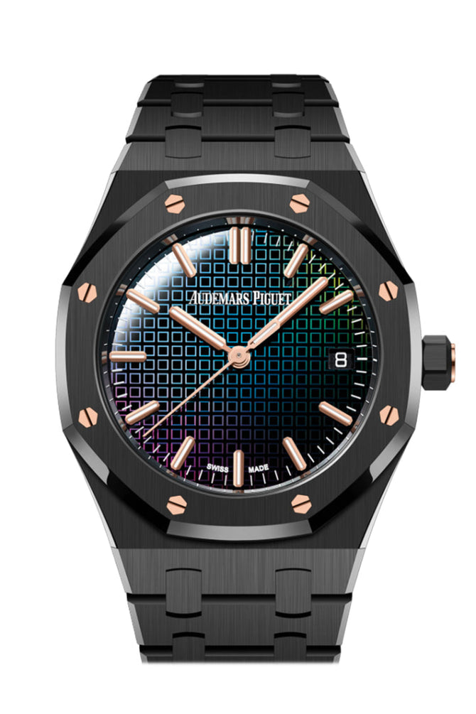 Cadran Original Audemars Piguet Pour Montre Bracelet - 21.05mm De Diamètre, Occasion, Couleur Argent (fabriqué En Suisse)