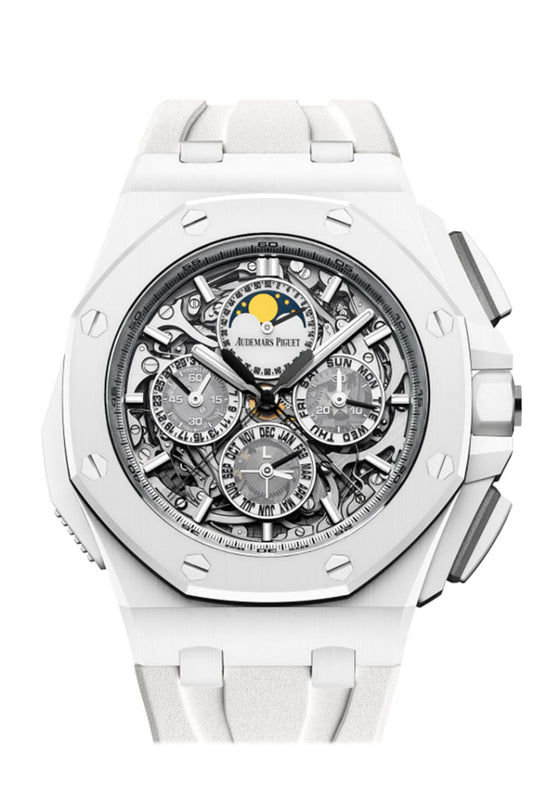 Audemars Piguet Royal Oak Offshore 44 Sapphire Dial White Rubber 