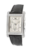 Bedat No. 7 Silver Dial Chronograph Black Leather Ladies Watch 778.050.109