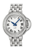 Bedat No. 8 Silver Dial Stainless Steel Diamond Ladies Watch 827.041.600