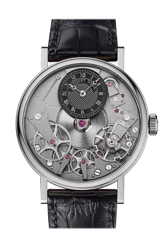 Breguet tradition black top skeleton