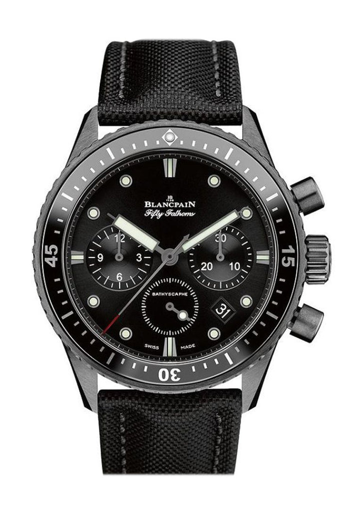 Blancpain Fifty Fathoms Bathyscaphe Ss Chronogragh 5200-0130-B52A Black Watch