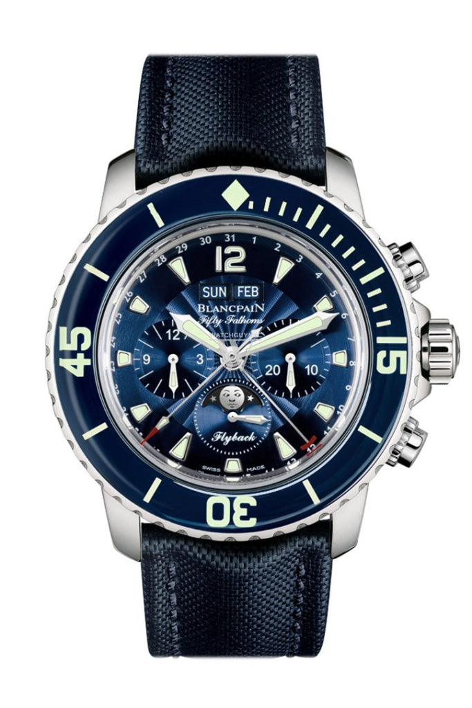 Blancpain Fifty Fathoms Chronograph Automatic Mens Watch 5066-1140-52B