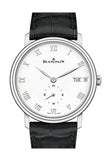 Blancpain Villeret Ultra Slim Automatic White Dial Mens Watch 6652-1127-55B