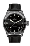 Blancpain Fifty Fathoms Bathyscaphe Automatic Black Dial Fabric Mens Watch 5000-0130-B52A