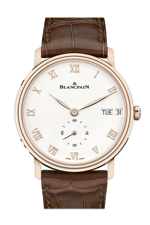 Blancpain Villeret Ultra Slim Day Date 40mm Mens Watch 6652-3642-55B