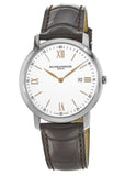 Baume & Mercier Classima Quartz White Dial Men's Watch 10181