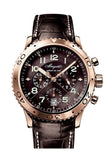 Breguet Transatlantique Type XXI Flyback Chronograph Rose Gold Men's Watch 3810BR929ZU
