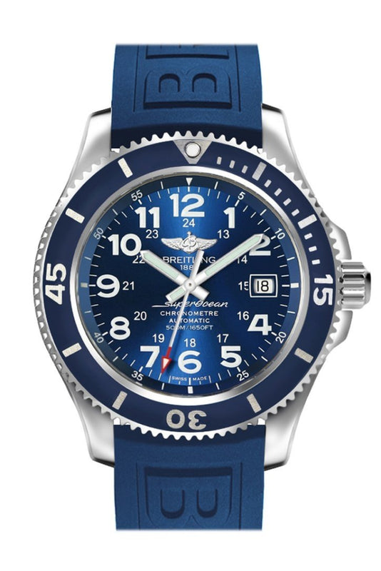 Breitling superocean ii 44 blue clearance