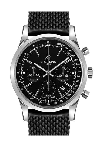 Breitling Transocean Chronograph Mens Watch Ab015212/ba99-278S Black