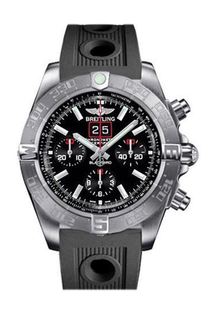 Breitling Chronomat Blackbird Mens Watch A4436010 Bb71 Black