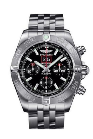 Breitling Chronomat Blackbird Mens Watch A4436010 Bb71 Black