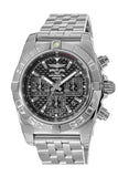 Breitling Chronomat 44 Stainless Steel Mens Watch Ab011012 C789 Black
