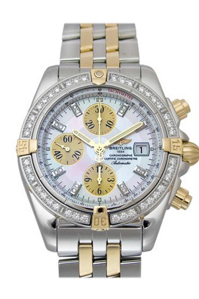 Breitling Chronomat Evoultion Mens Watch B1335653 Pearl