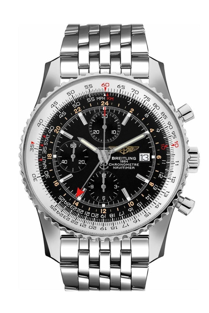 Breitling Navitimer World Automatic Mens Watch A2432212-B726