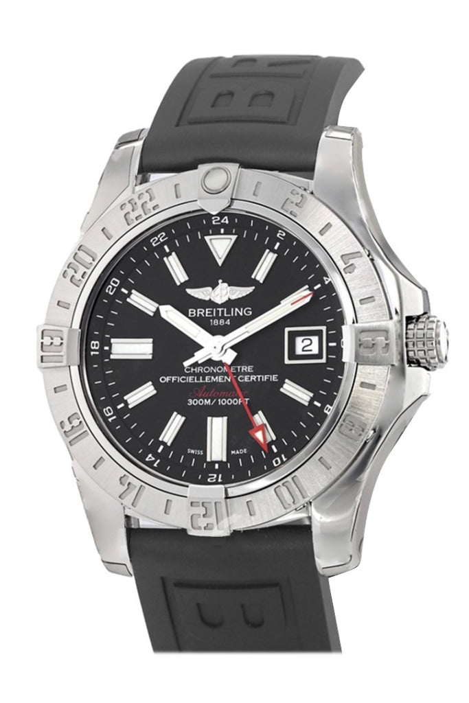 Breitling Avener Ii Gmt Black Dial Mens Watch A3239011-Bc35