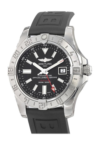 Breitling Avener Ii Gmt Black Dial Mens Watch A3239011-Bc35