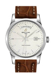 Breitling Transocean Day Date Brown Leather A4531012