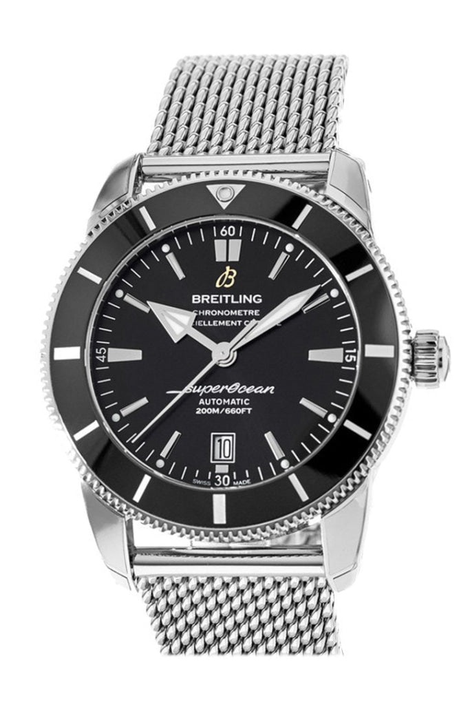 Breitling Superocean Heritage II Black Dail Steel Men s Watch