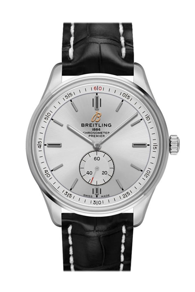 Breitling Premier Automatic 40Mm Black Croc A37340351 G1P1 Watch