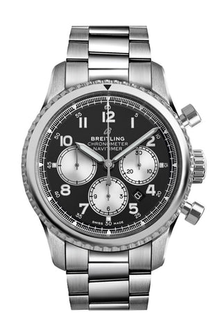 Breitling Navitimer Chrono 43Mm Stainless Steel Ab0117131 B1A1 Watch