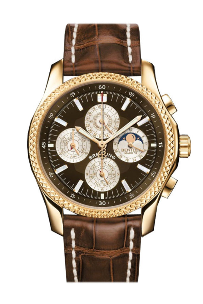Breitling bentley gold watch cheap