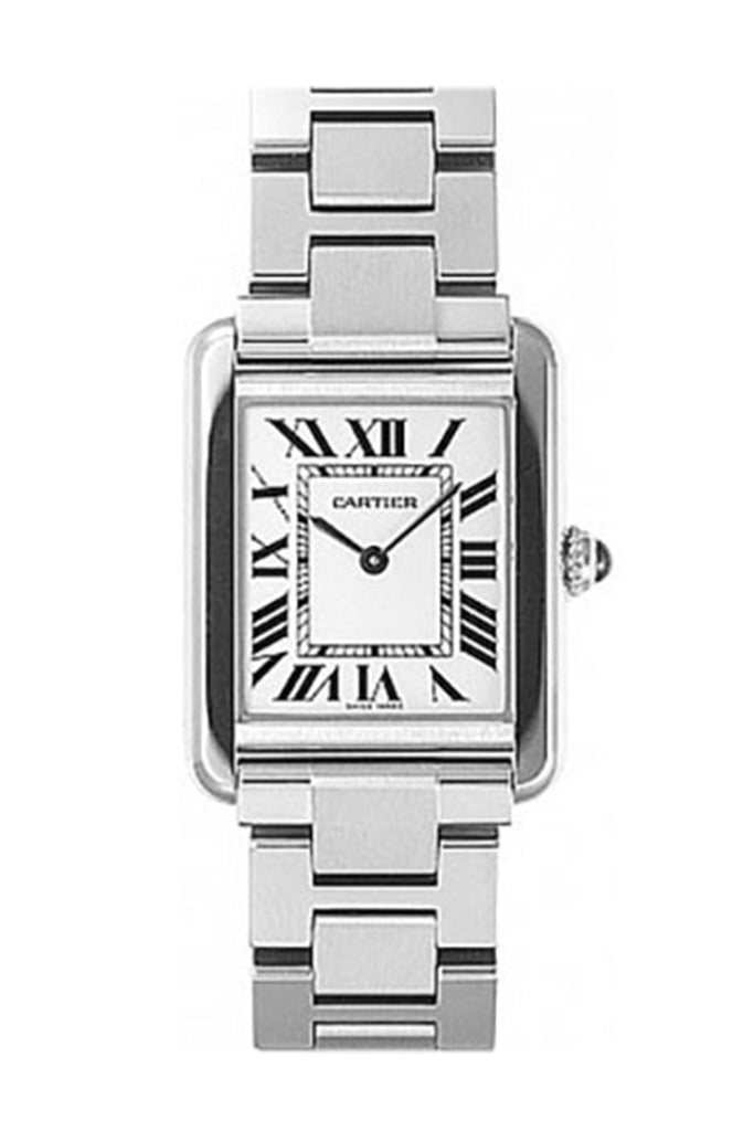 Cartier Tank Solo Small Stainless Steel Ladies Watch W5200013