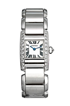 Cartier Tankissime Diamond Bezel White Gold WE70069H