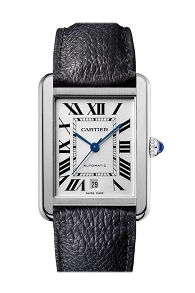 Cartier Tank Solo Xl Automatic Silver Dial Men’s Watch Wsta0029