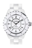 Chanel J12 White Automatic Dial Ceramic Watch H0970