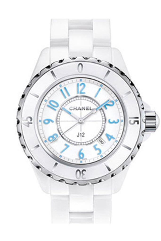 Chanel J 12 White Ceramic 38MM Automatic White Dial H0970 WIUJQK - Beverly  Hills Watch Company