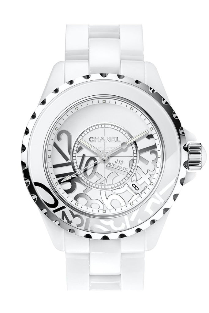 CHANEL J12 Graffiti Ladies Watch H5239 WatchGuyNYC New York